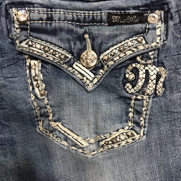 MISS ME Boot Cut Jeans - Picture 5 of 11